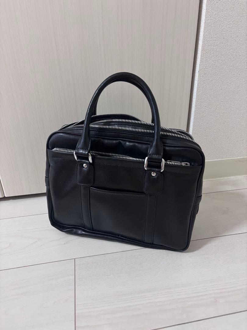 commedesgarcons ハンドバッグ　ダブルジップ コムデギャルソンKatsuyuki Yoshida for COMME des GARCONS レザー