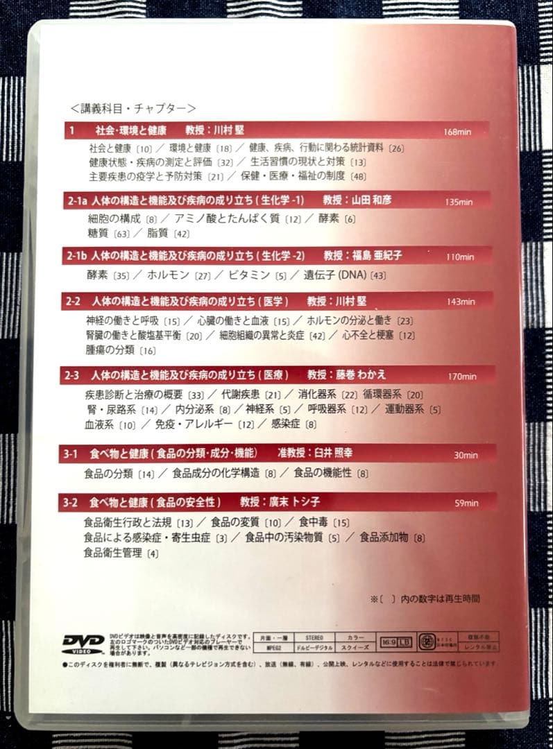 管理栄養士国家試験支援講座DVD