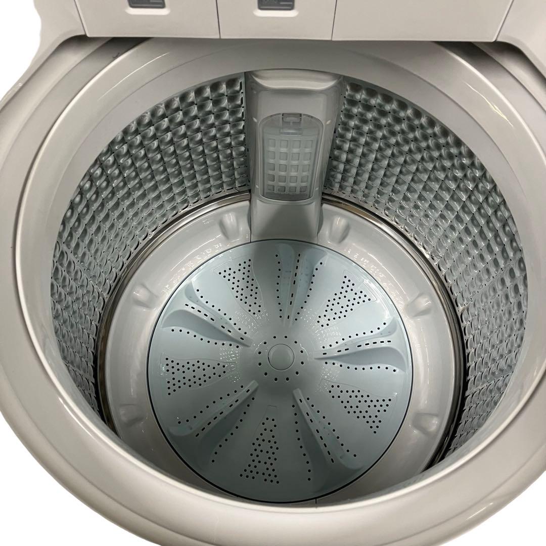 極美品/24年製】AQUA 洗濯機 8.0kg AQW-VP8A ガラストップ