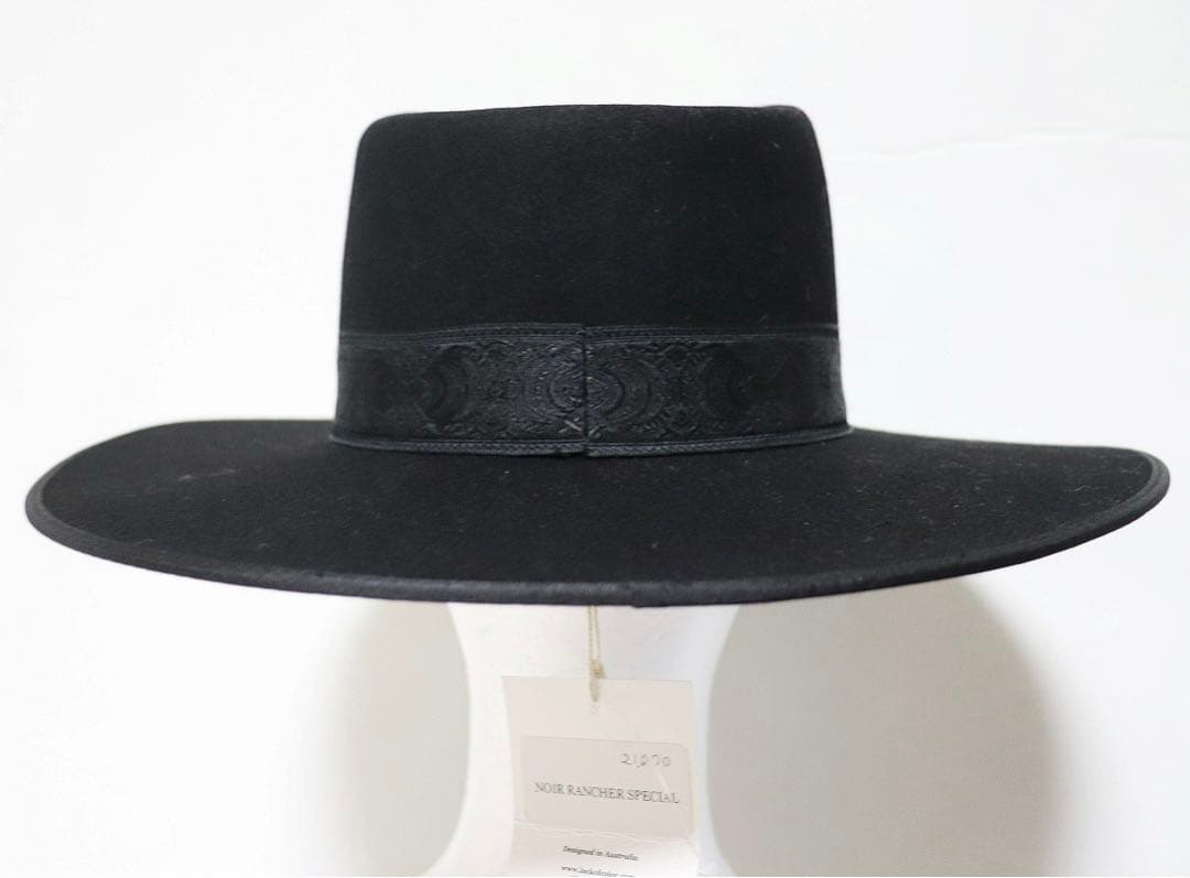 《Lack of Color》未使用 ワイドブリム フェドラハット 7(M)