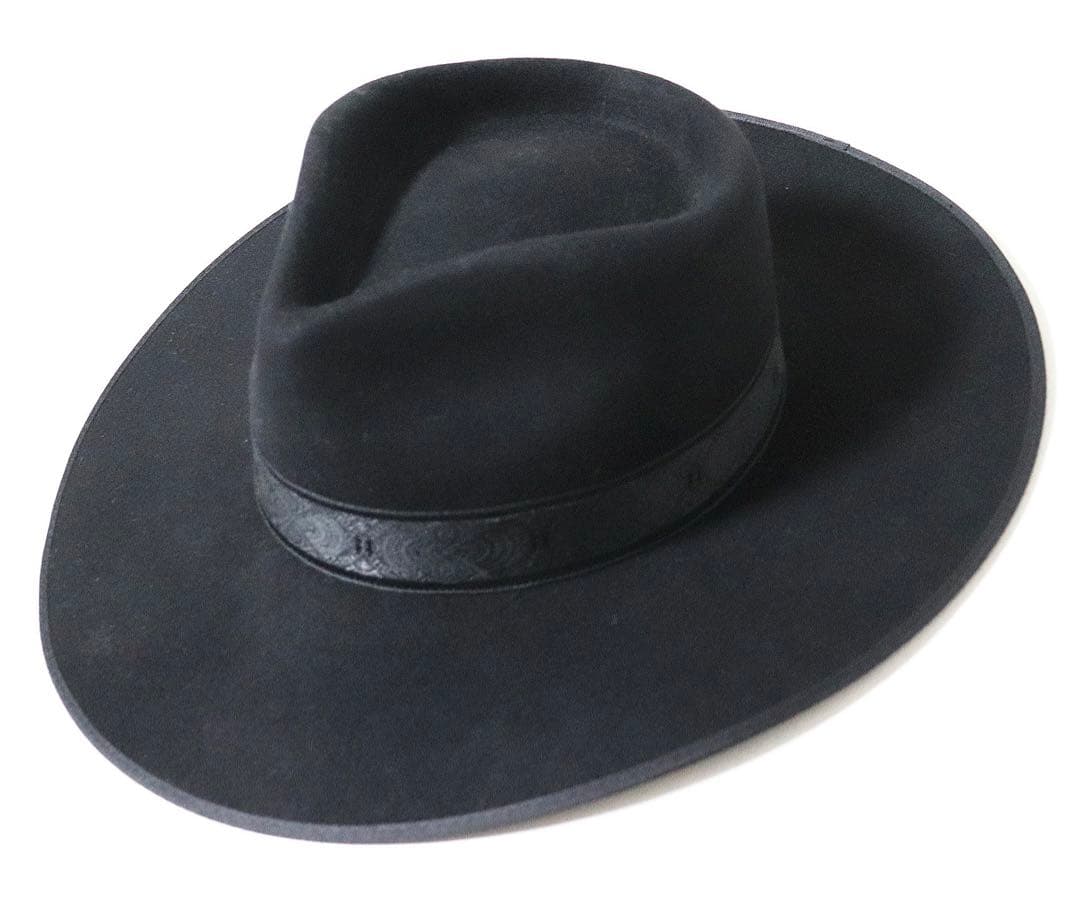 《Lack of Color》未使用 ワイドブリム フェドラハット 7(M)