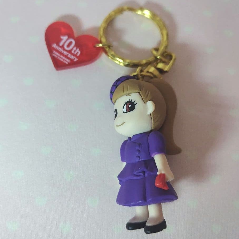 西野カナ マスコットキーホルダー Love it 10周年 紫 - メルカリ
