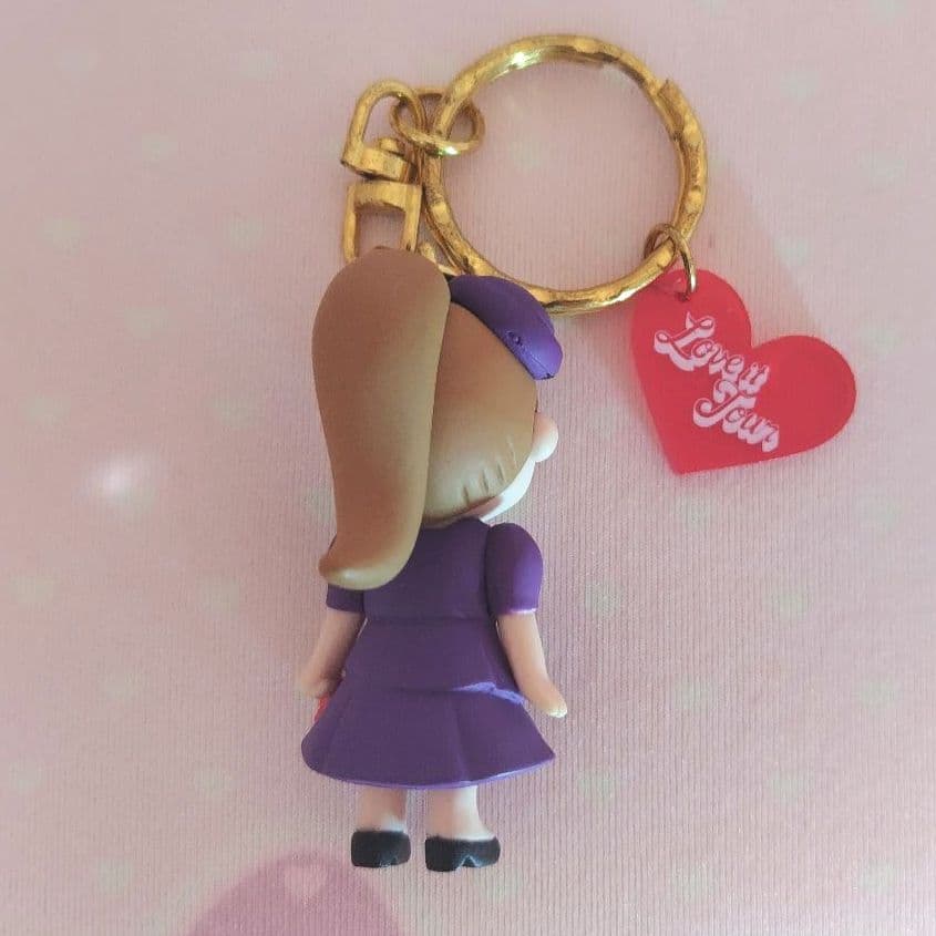 西野カナ マスコットキーホルダー Love it 10周年 紫 - メルカリ