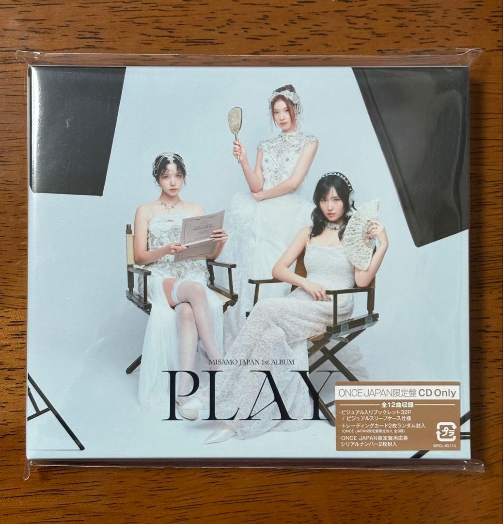 MISAMO アルバム PLAY ONCEJAPAN限定盤 ワンジャパ盤 - メルカリ