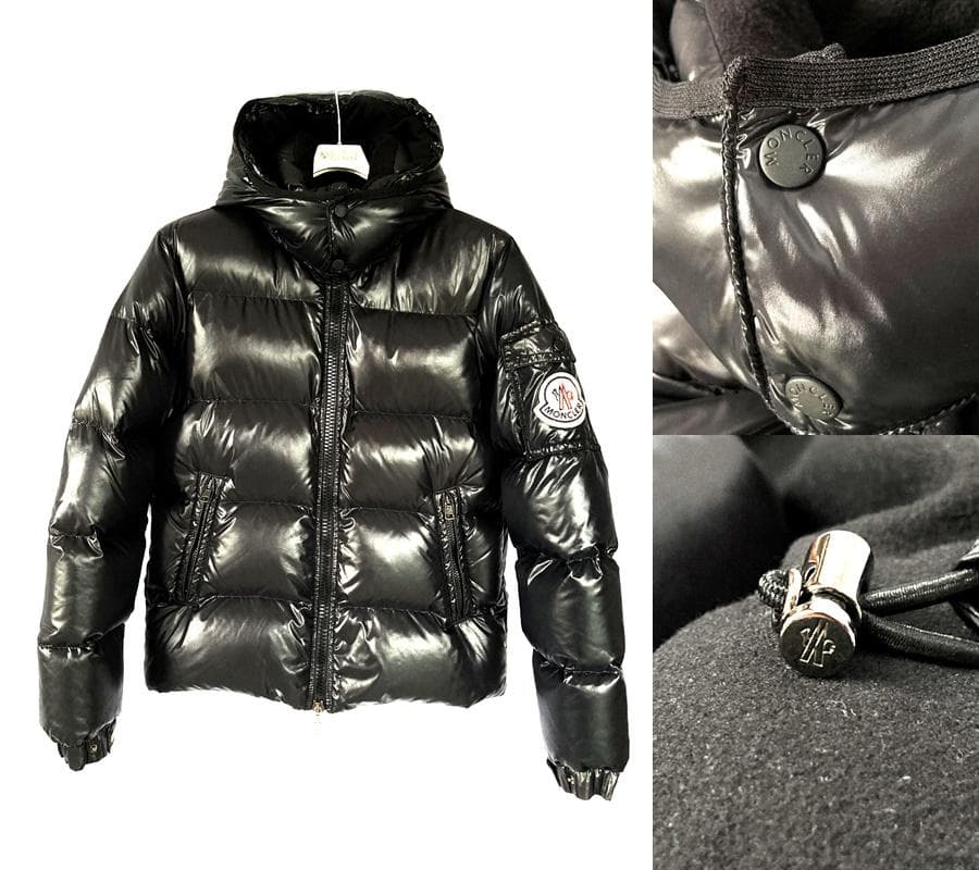 美品 国内正規 モンクレール ヒマラヤ シャイニーブラック ダウン 定価