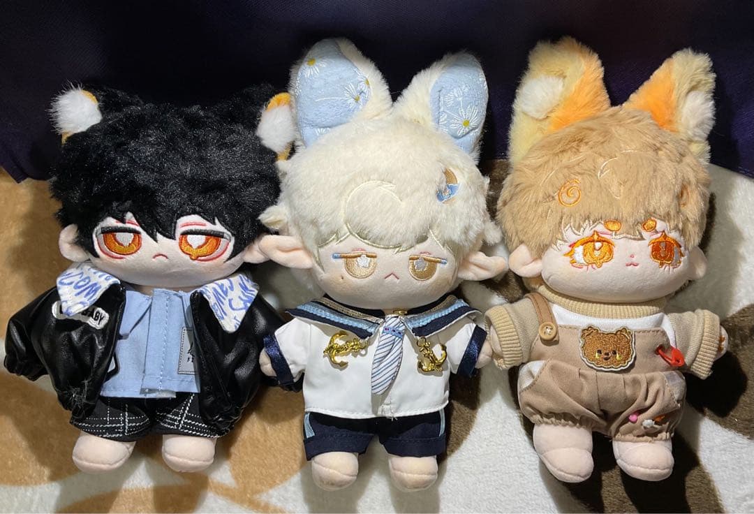 無属性ぬいぐるみ 20cm まとめ(お洋服付き) ぬい服］20cm 無属性 ぬいぐるみ用 お洋服【猫猫】 – candymoon