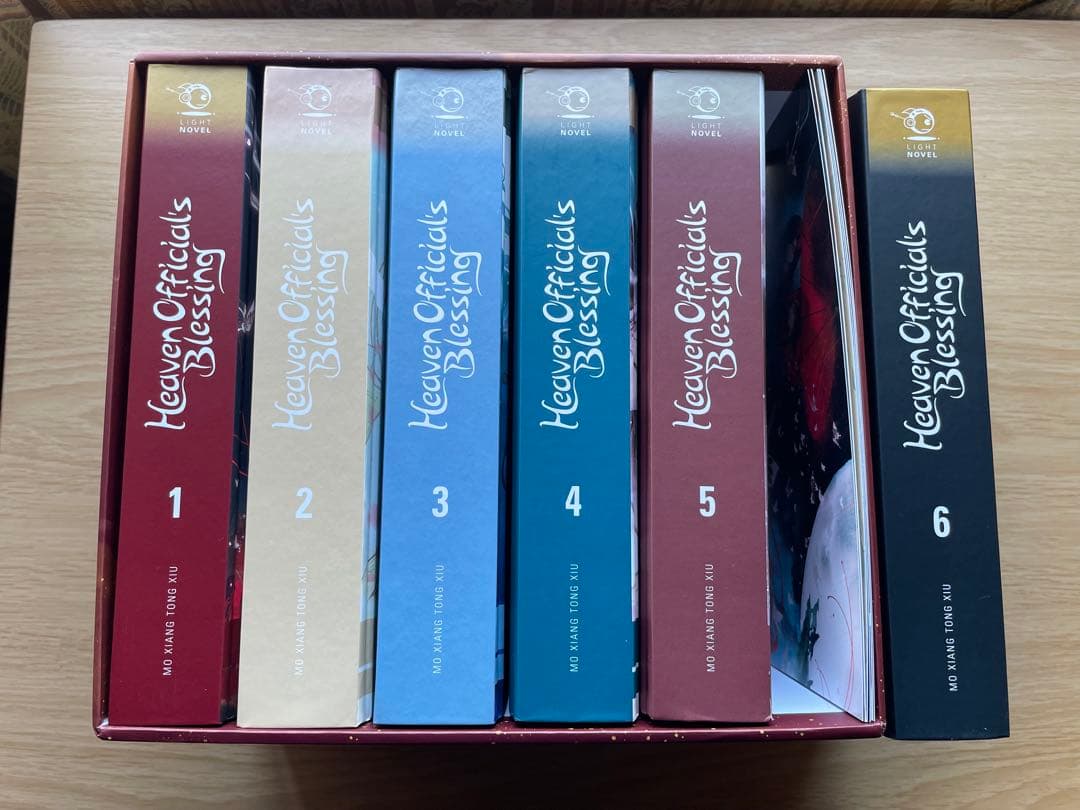 天官賜福 1-6巻セット　ドイツ語 天官賜福 1-6巻セット ドイツ語 天官賜福》アニメ1期 コミカライズ版 6