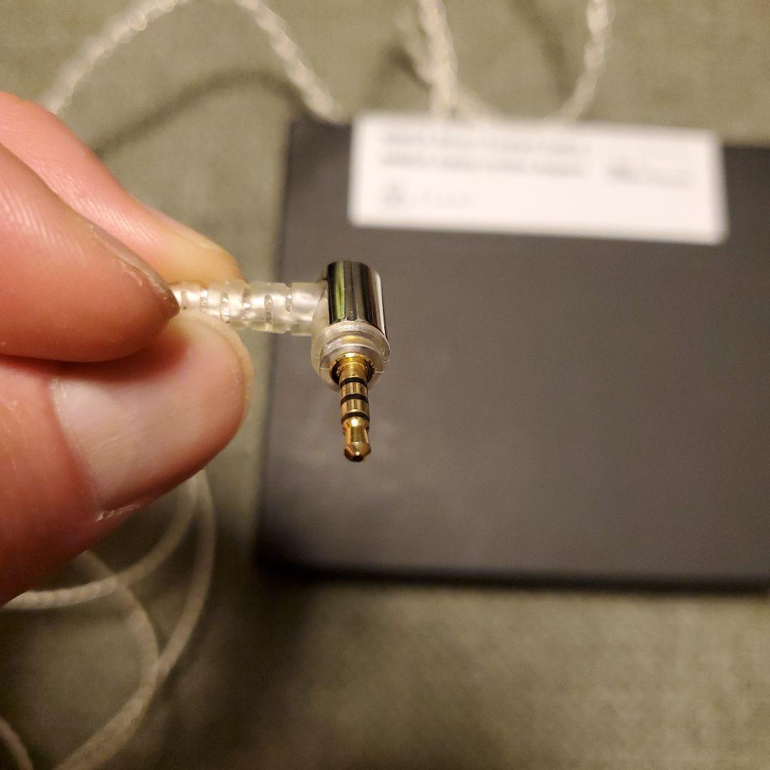 イヤホン final MMCX Silver Coated Cable 2.5mm