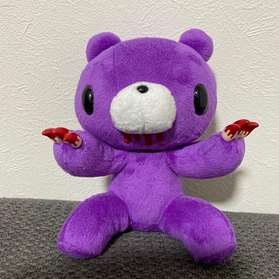 チャックスGP 座 グルーミー 紫 ぬいぐるみ パープル m4 - メルカリ