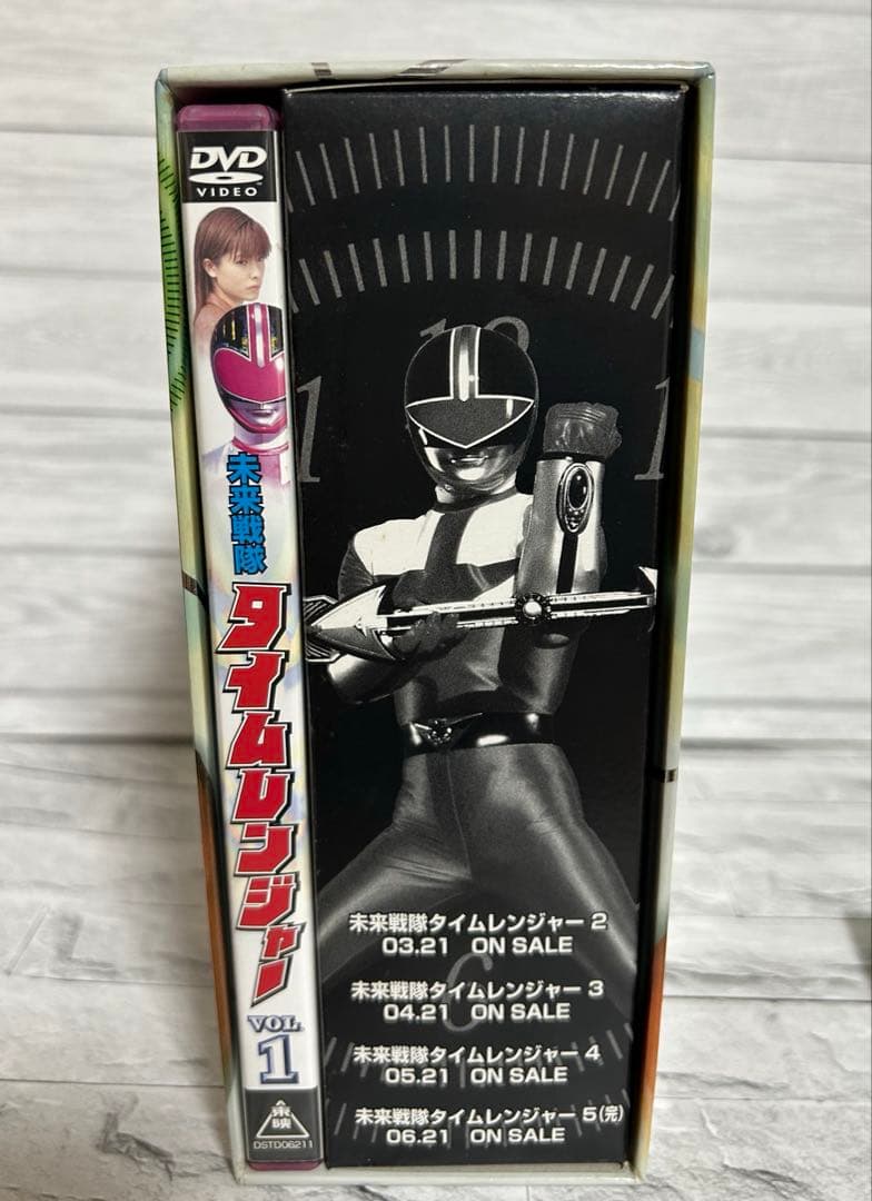 未来戦隊タイムレンジャー 初回限定BOX VOL.1〈2枚組〉 VOL.2 - メルカリ