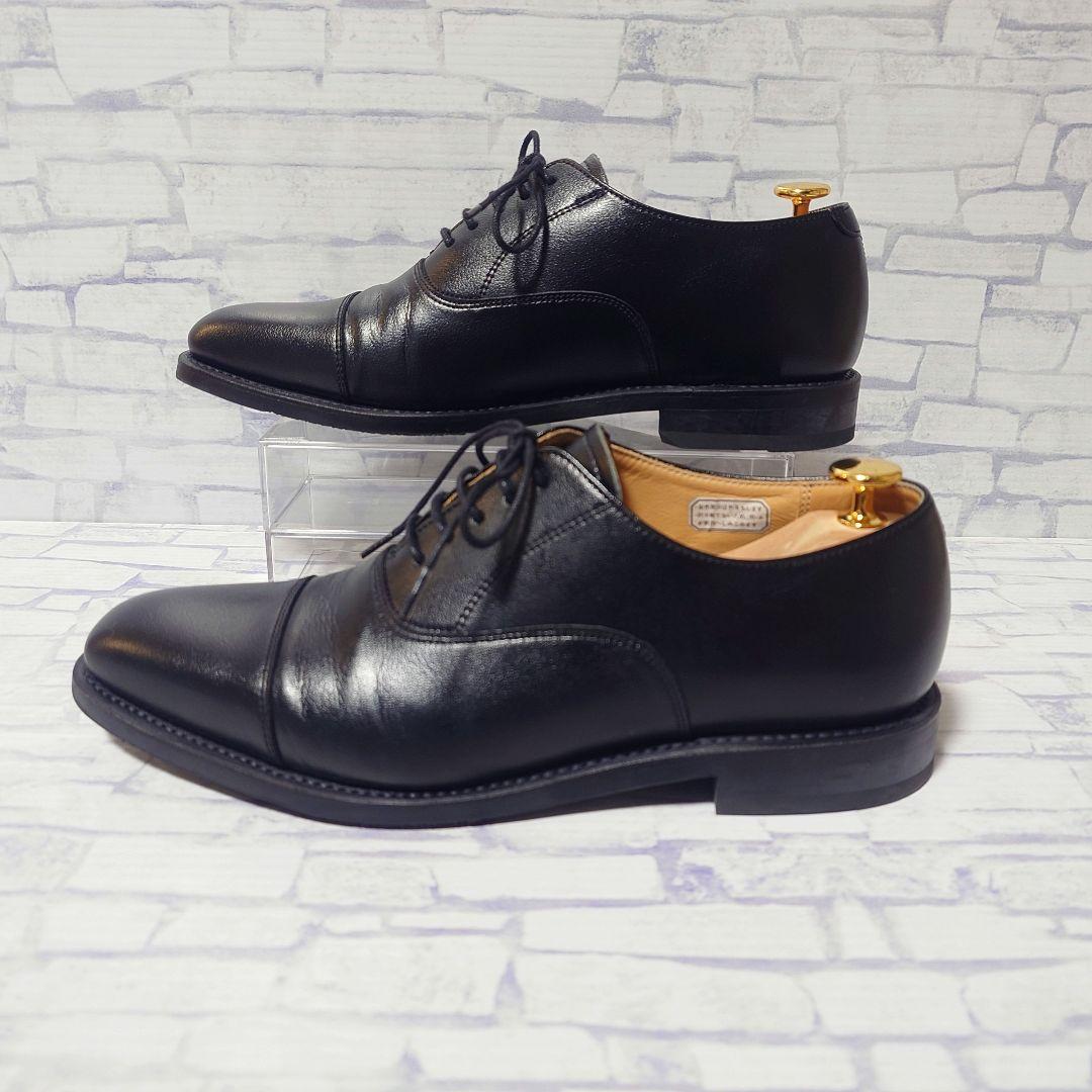 【極美品】REGAL ストレートチップ レースアップ シューズ 黒 24.5cm