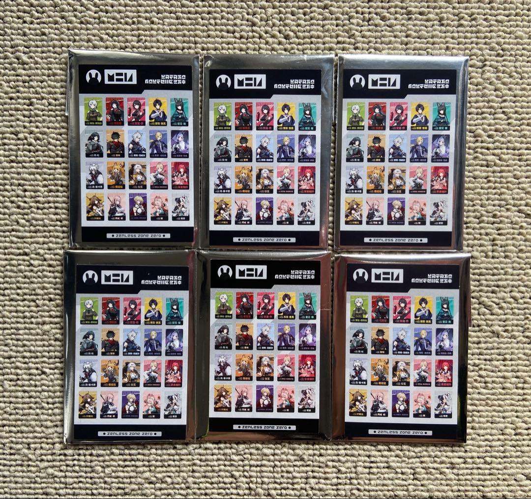 ゼンレスゾーンゼロ FES コレクションカード（ランダム）6枚セット