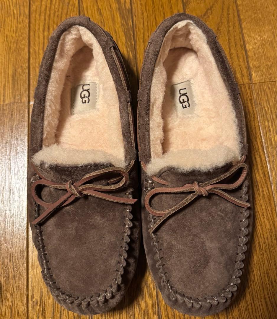 UGG ムートン モカシン エスプレッソ - メルカリ