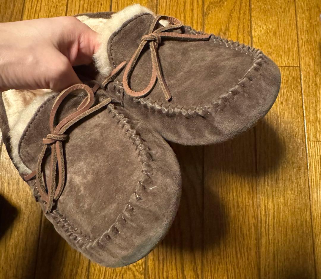UGG ムートン モカシン エスプレッソ - メルカリ