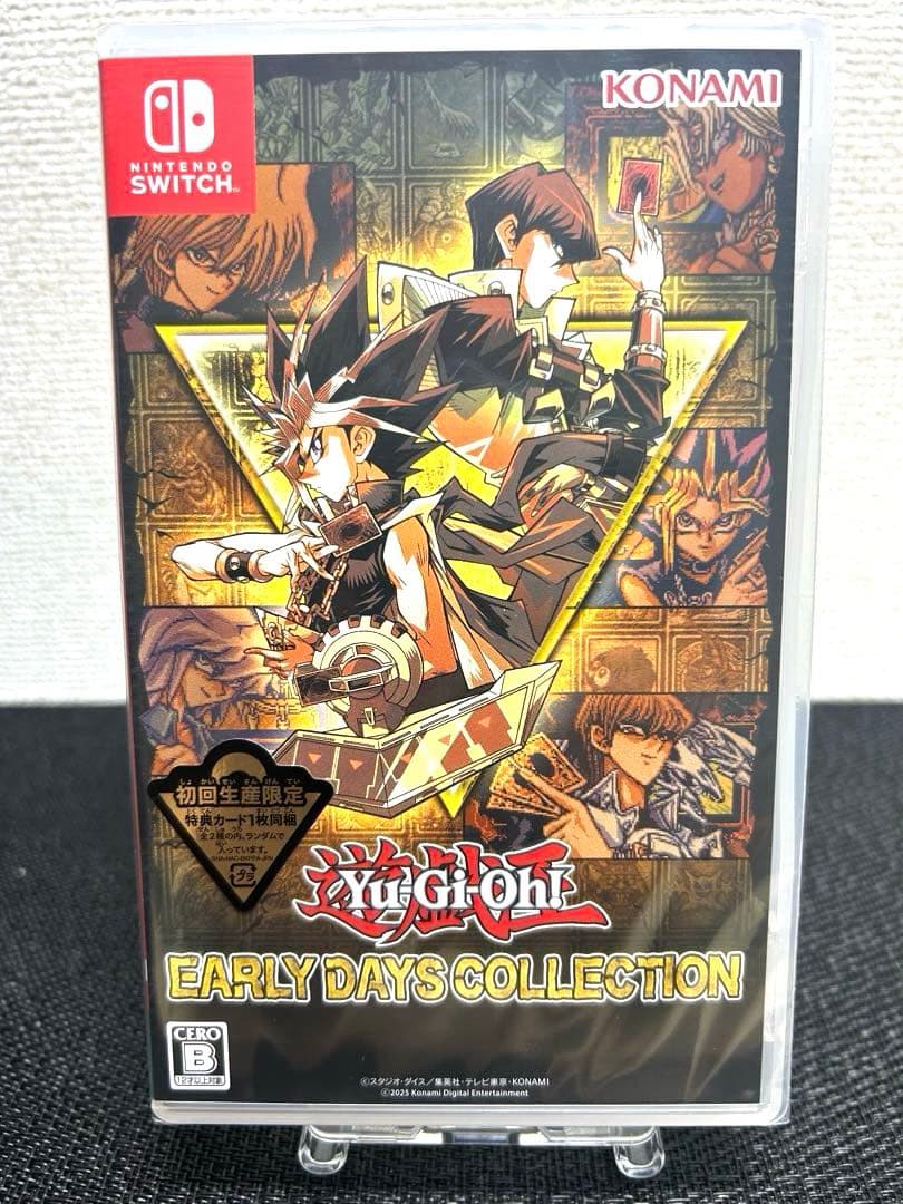 【新品・未開封品】Switch 遊戯王 アーリーデイズコレクション　特典プロモ付 特典】Nintendo Switch 遊戯王 アーリーデイズコレクション[コナミ