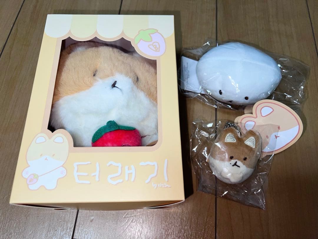 トレギ　ベッキョン　ぬいぐるみ　3点セット Qoo10] SMエンターテインメント exo ベッキョン トレギ 公式グッズ : KPOP