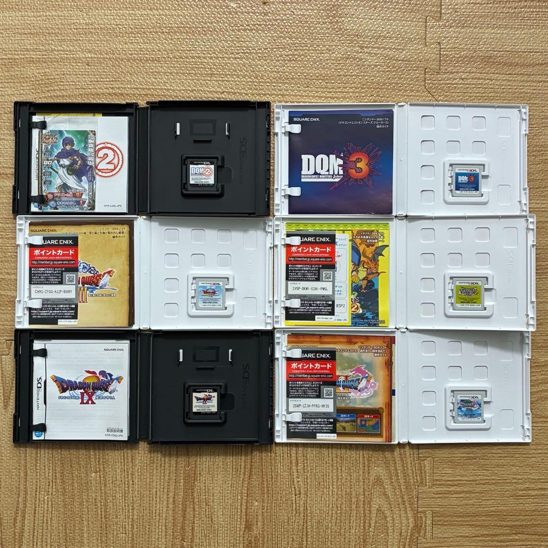 ドラゴンクエスト ソフト 8・9・11・DQMJ2・DQMJ3・イルルカ3d - メルカリ