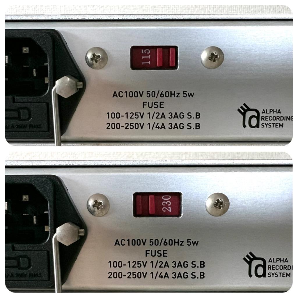 Alpha Recording MODEL 3500 アイソレーター 完全動作品