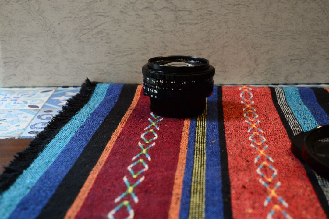 Nikkor45mm 2.8P (黒)純正フジツボフード クローズアップレンズ