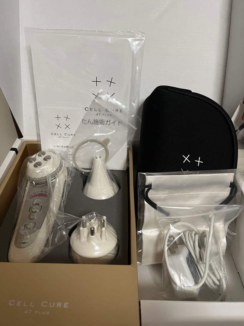 CELL CURE 4T PLUS 美顔器 ベレガ（BELEGA） セルキュア4Tプラス 美顔器 EMS イオン導入
