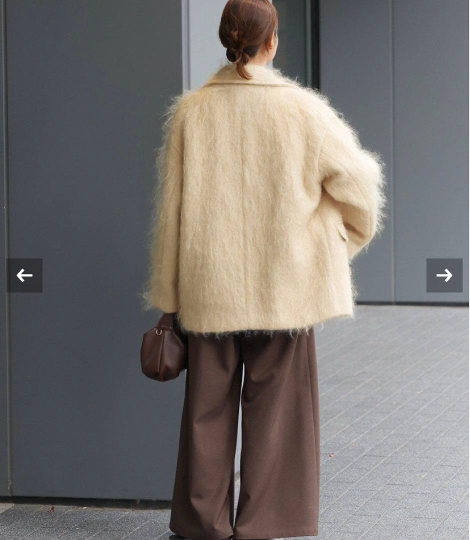 JOURNALSTANDARD relumeモヘヤミックスシャギーショートコート - メルカリ