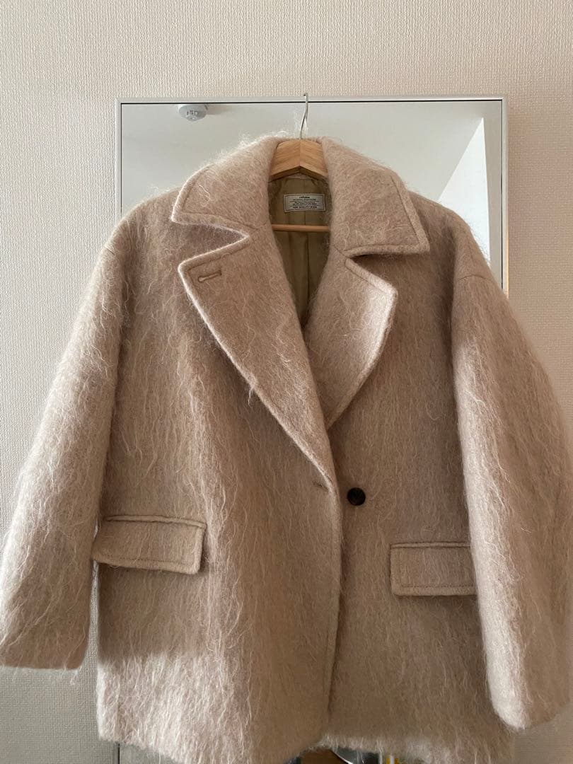 JOURNALSTANDARD relumeモヘヤミックスシャギーショートコート - メルカリ