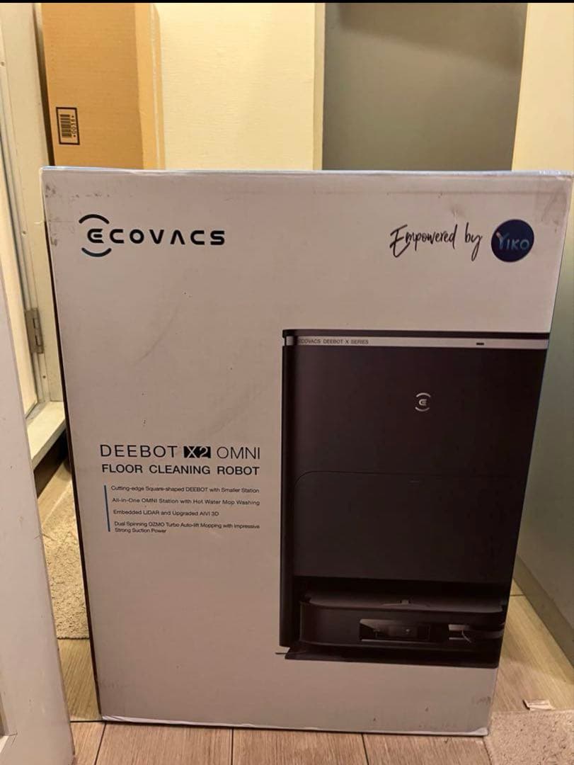 ECOVACS エコバックス DEEBOT X2 OMNI ロボット掃除機未開封 20230913133035_644_.jpg