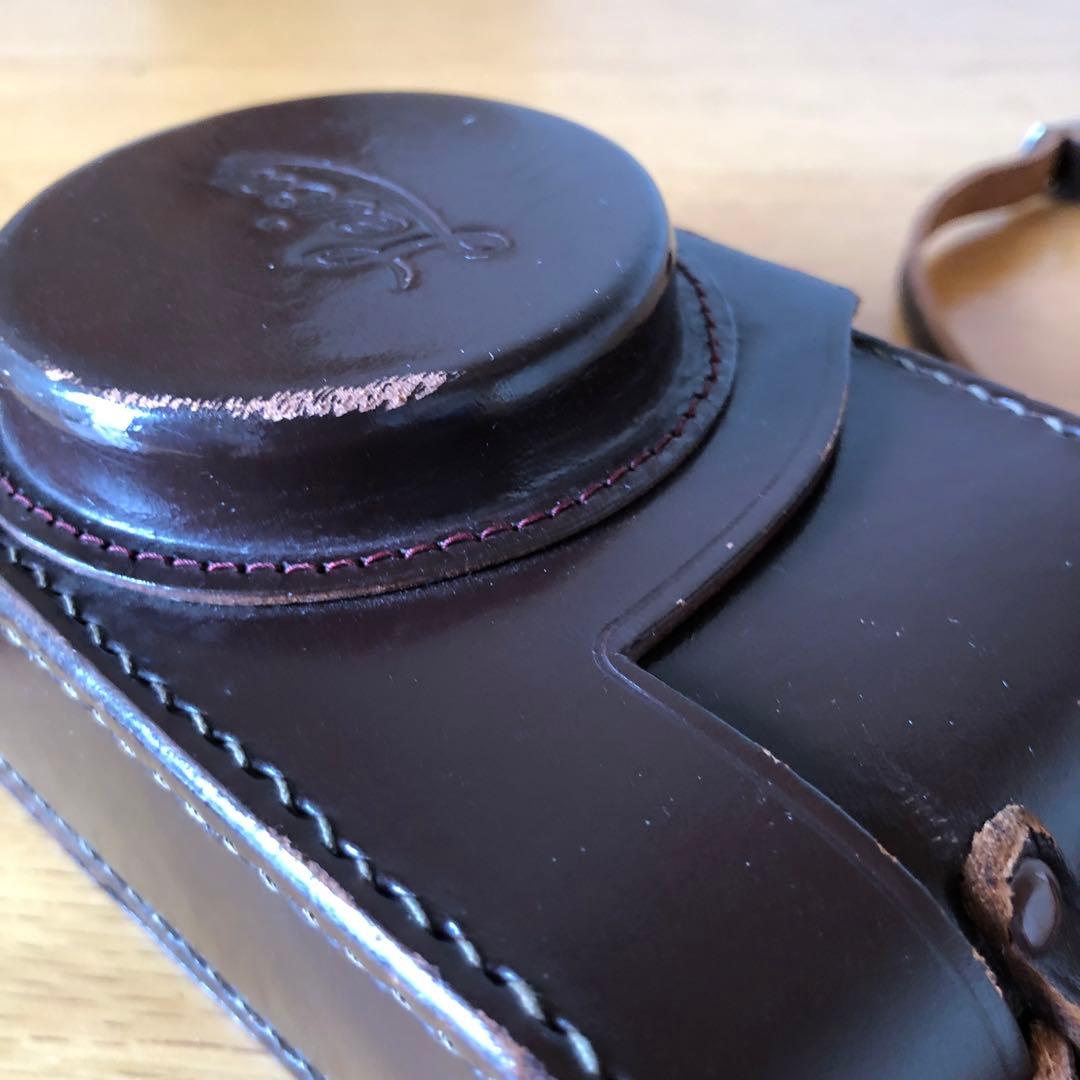 バルナックライカ 革ケース Ⅲ f 沈胴レンズ用 - メルカリ