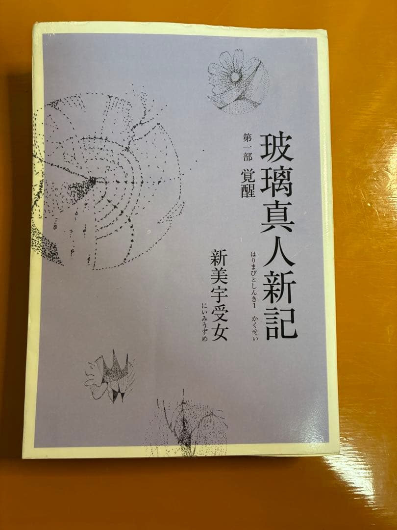 小説　玻璃真人新記(はりまびとしんき)1部2部3部 作新美宇受女(にいみうずめ)