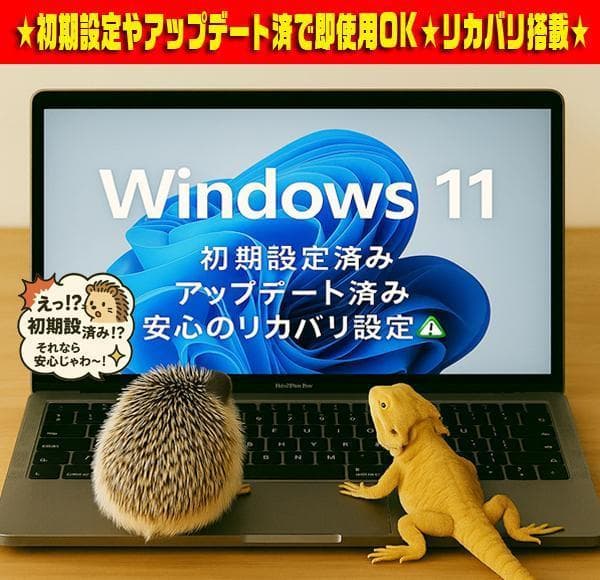 ☀最新Win11-PRO☆CORE☆特盛750GB☆メモリ増☆リカバリ☆オフィス