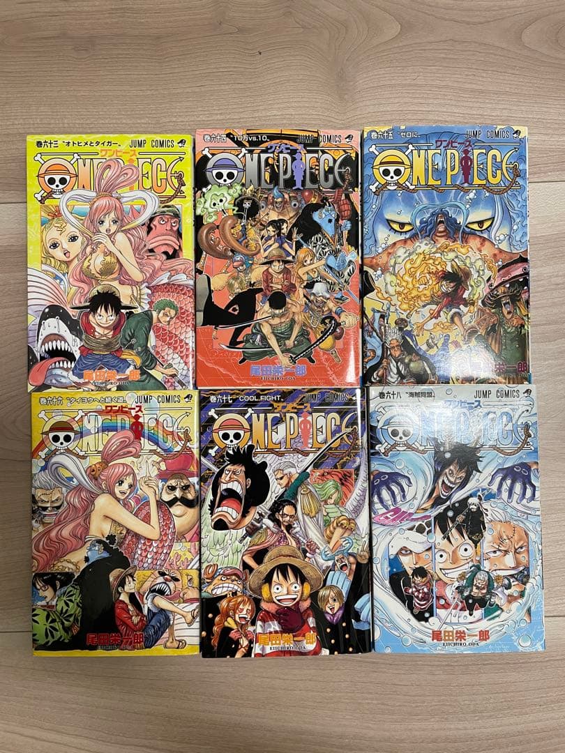 ONE PIECE 63〜68巻 6冊セット - メルカリ