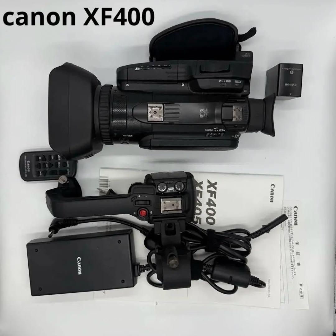 Canon XF400 4k60P業務用ビデオカメラ本体 Canon XF400 4K UHD 60P Camcorder
