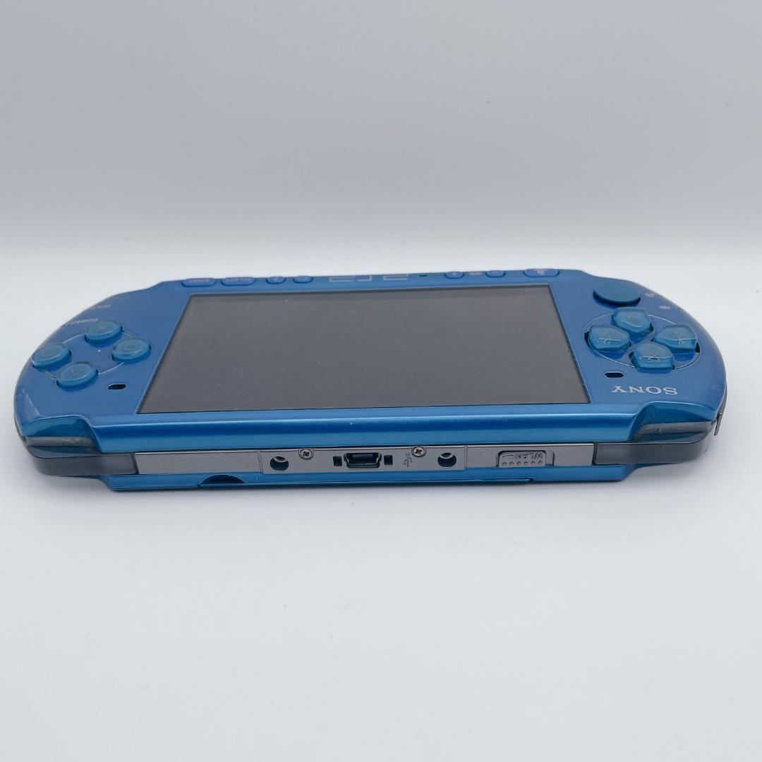 極美品】SONY PSP-3000 バイブラント・ブルー 本体 動作問題なし