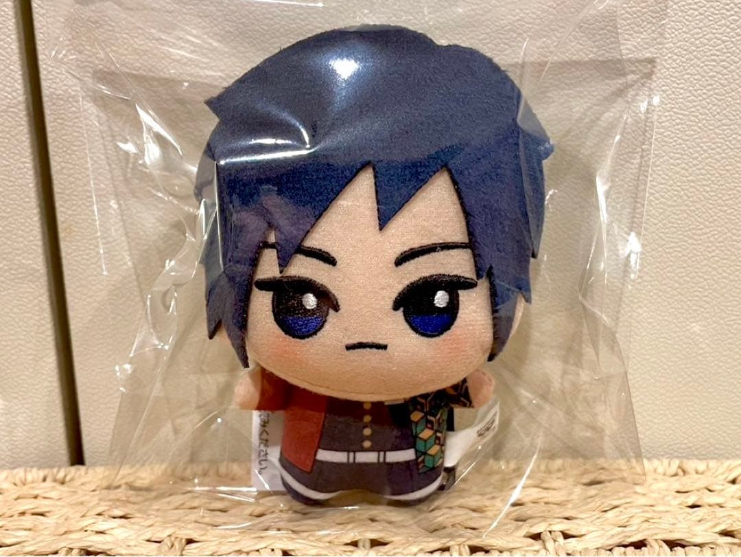 ☆美品☆鬼滅の刃 ちびぐるみ 冨岡 義勇 義勇さん ぬいぐるみ 炭治郎