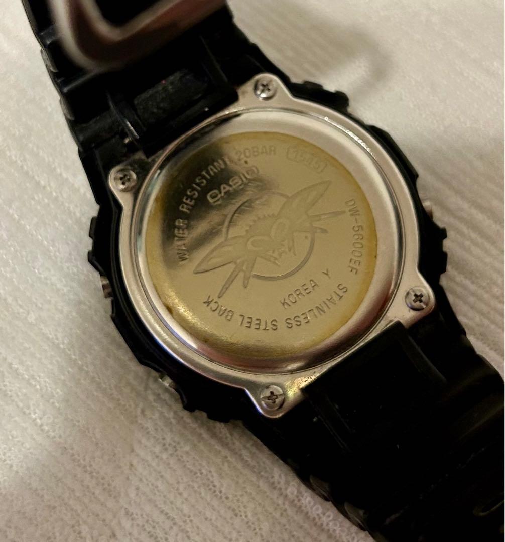 カシオ ジーショック DW-5600EF-1T ブラックフライ限定 キムタク着