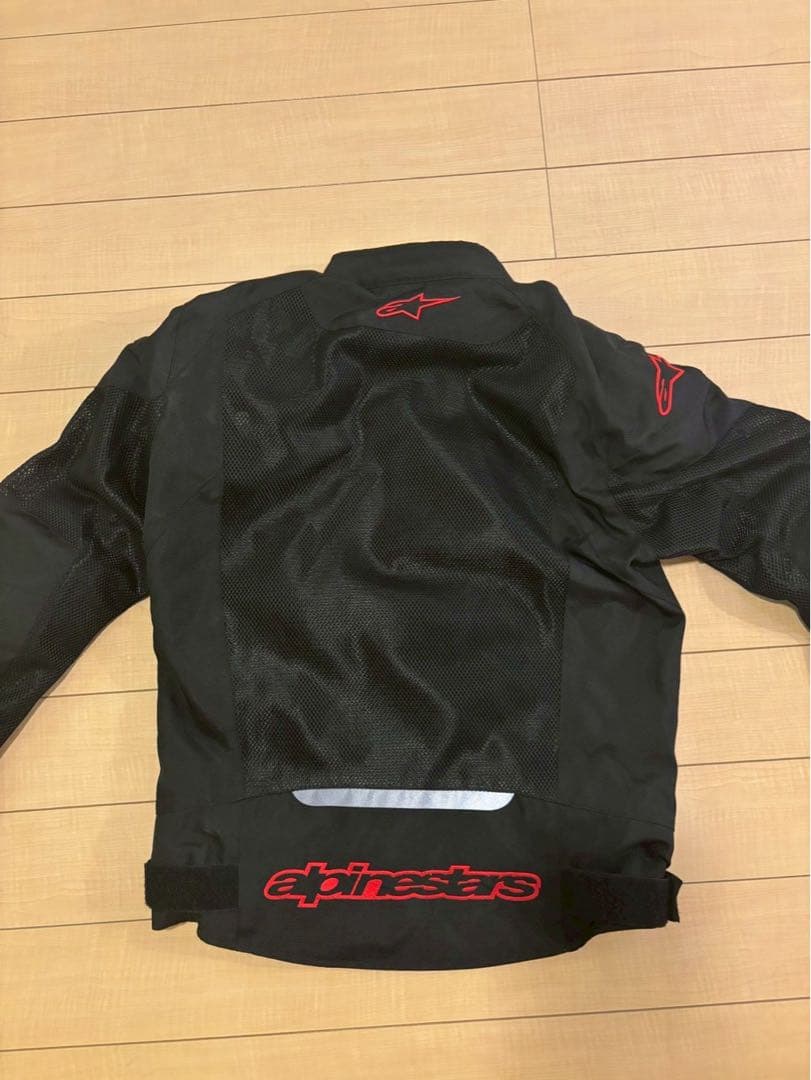 Alpinestars メッシュバイクジャケット ブラック 背面プロテクター付き