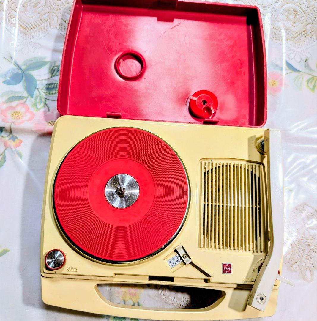 ナショナル 真空管 ポータブルレコードプレーヤー50Hz - メルカリ