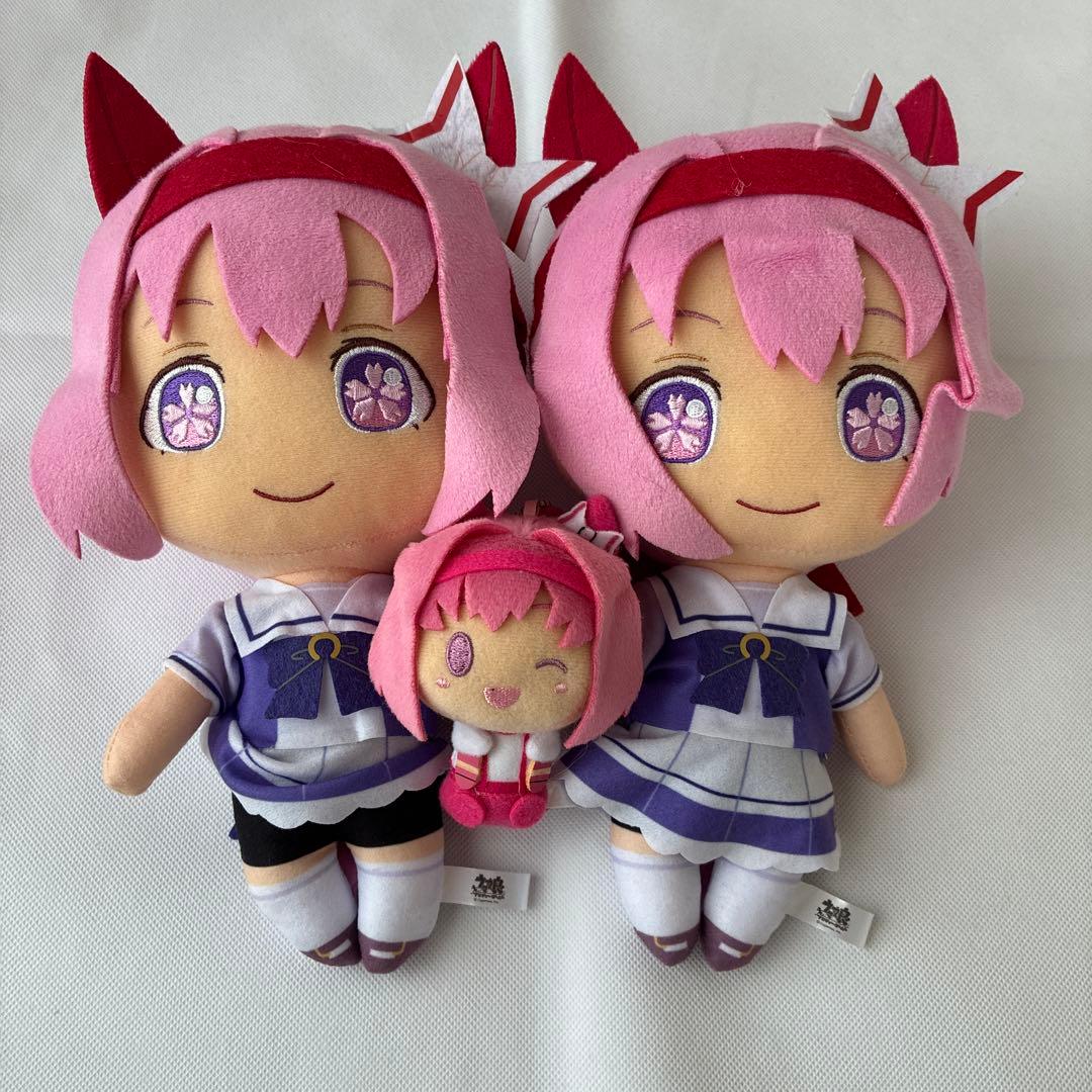 ウマ娘 巨大ぬいぐるみ ハルウララ×2+1 - メルカリ