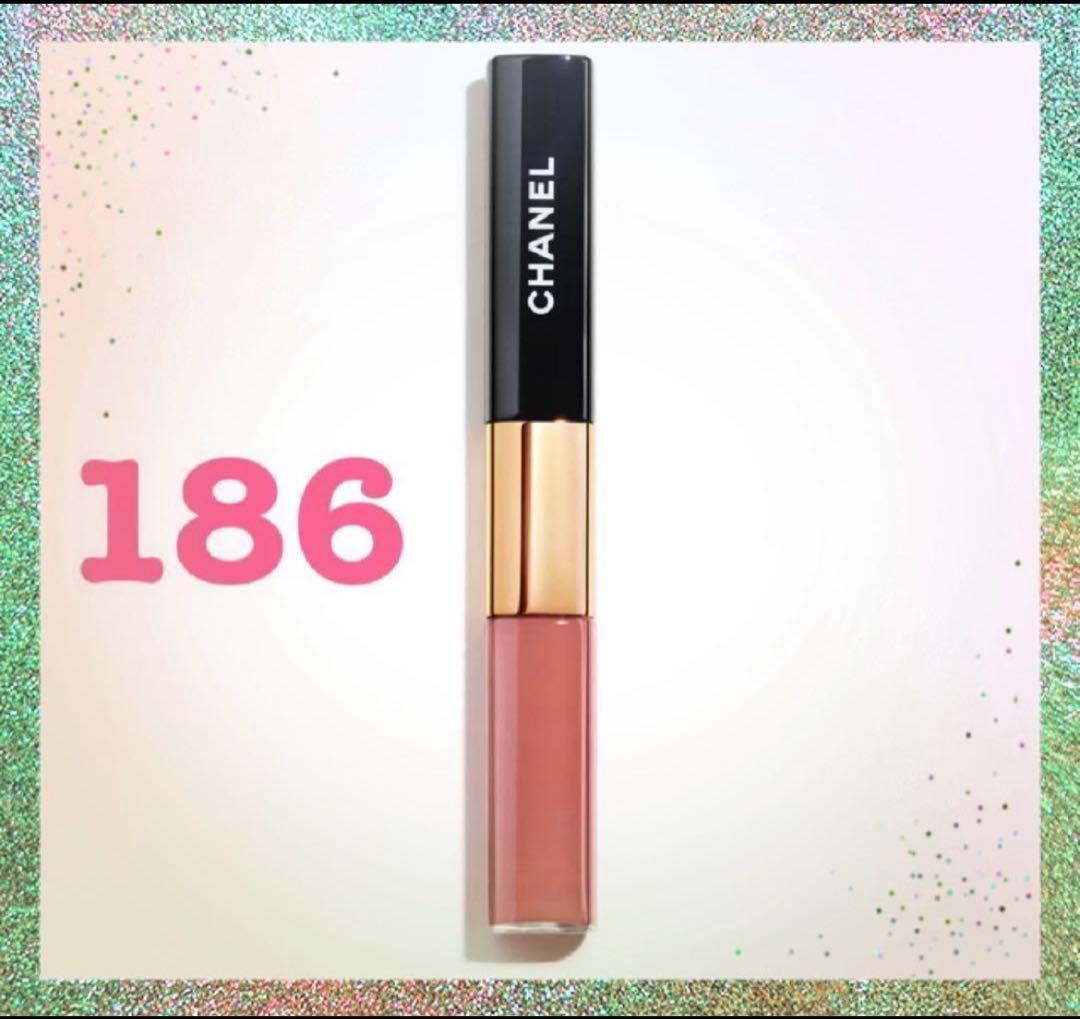 CHANEL ル ルージュ デュオ ウルトラトゥニュ 186 ピンクヌード - メルカリ