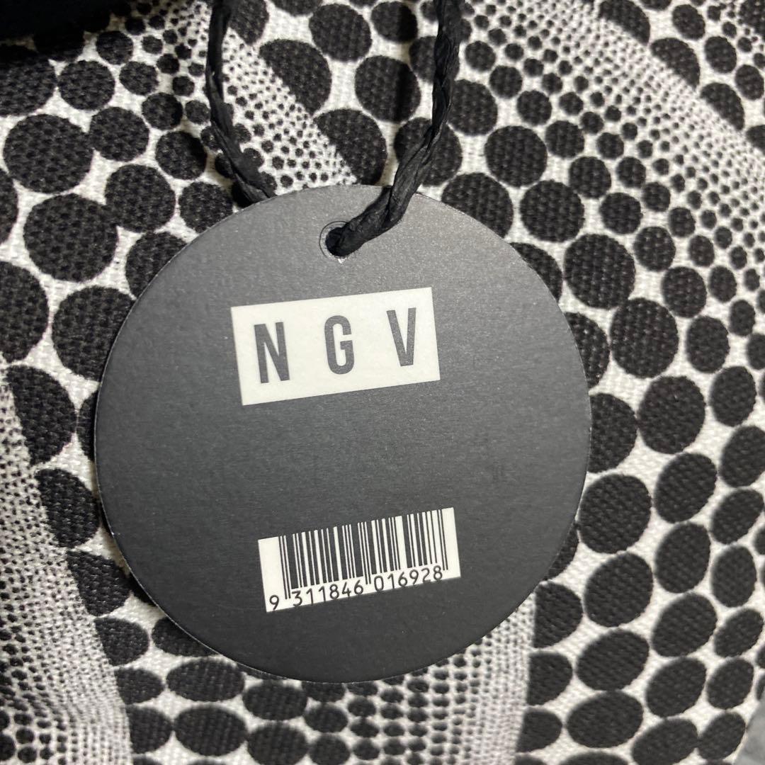 限定 NGV x 草間彌生 かぼちゃ 黒トートバッグ ビクトリア国立美術館