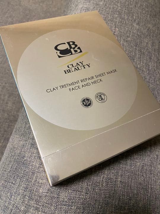 クレイビューティ クレイトリートメントリペアシートマスク 新品未使用未開封 クレイトリートメント リペアシートマスク フェイス＆ネック Clay