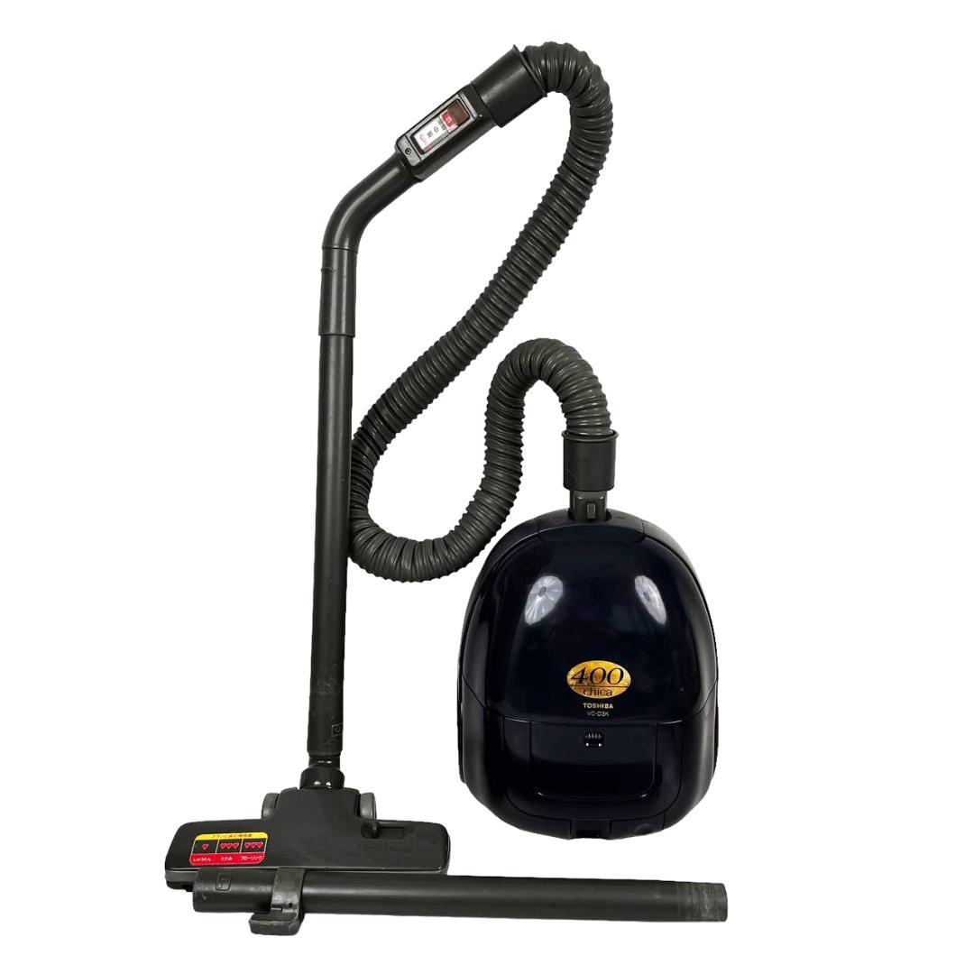 TOSHIBA 東芝 紙パック式 掃除機 (新品紙パック5枚入付き)VC-D3K