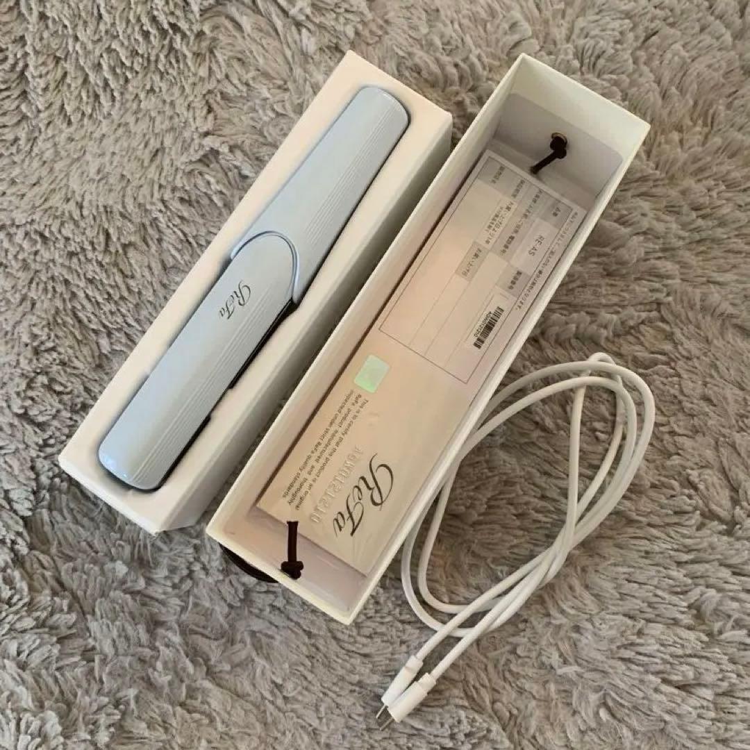 美品 ReFaビューテック フィンガーアイロン ホワイト ReFa（リファ） ビューテック フィンガーアイロン 温度調整 オートオフ