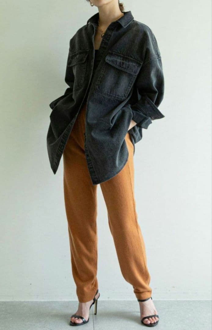 ガリャルダガランテ デニムオーバーシャツ ブラック - メルカリ