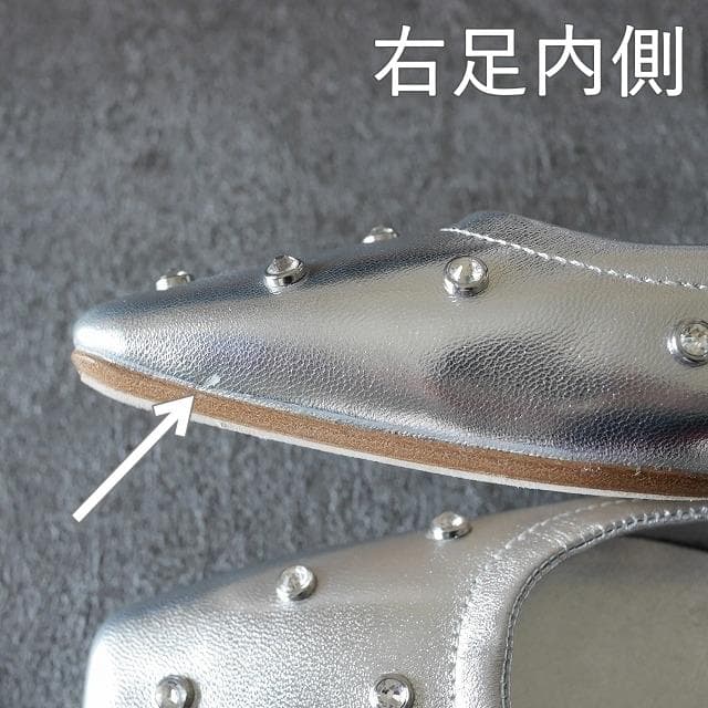 新品 本革 ツルバイマリコオイカワ Millenia フラットシューズ