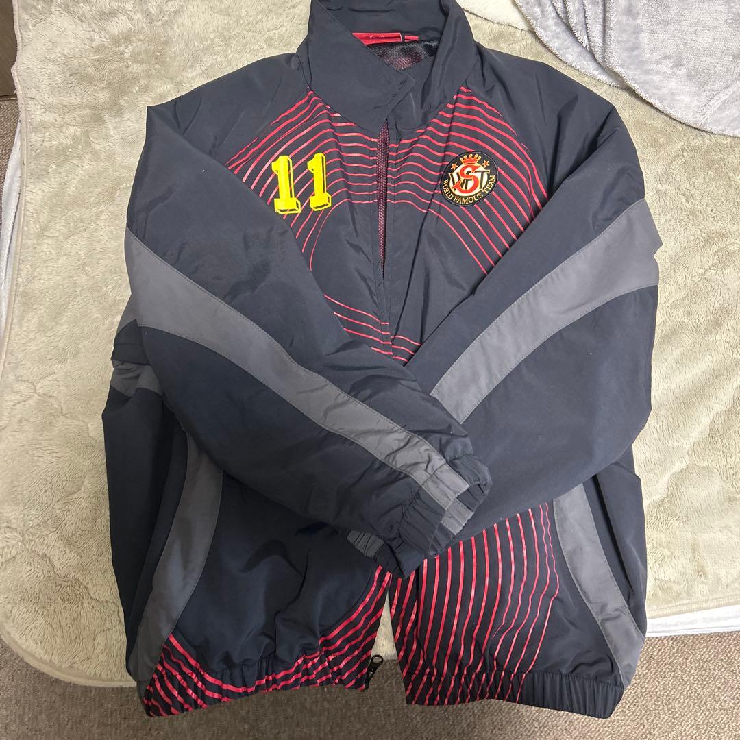 Supreme ストライプナイロンジャケット Supreme シュプリーム 2024AW Reflective Pinstripe Track Jacket