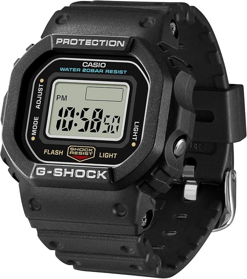 時計 DWN-5600-1JR G-SHOCK nano CASIO G-SHOCK Nano DWN-5600-1JR Ring Watch Black 5600 SERIES