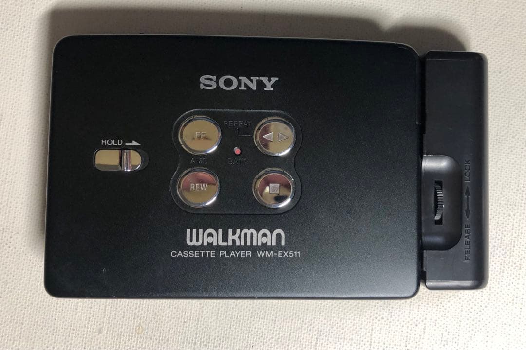 迫力音オススメWM-EX511 ブラックSONYカセットウォークマン可動品F