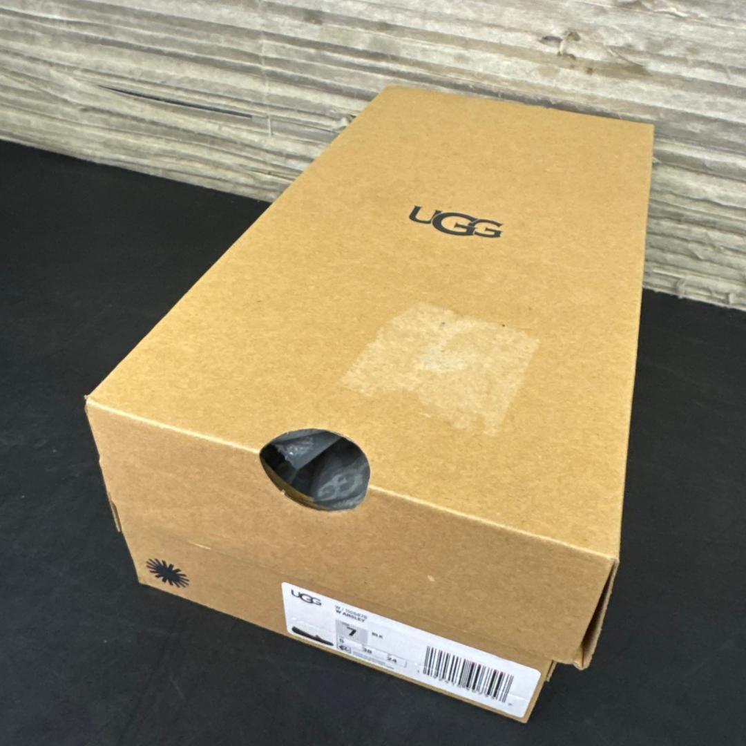 ☆未使用 UGG モカシン アンスレー 24㎝ 黒 Ansley 1106878 - メルカリ