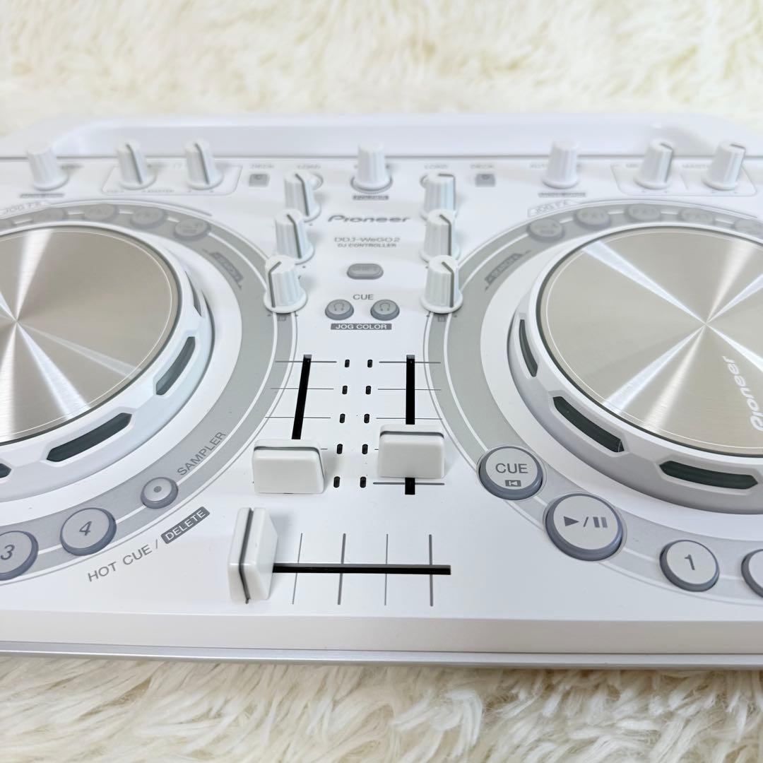 Pioneer DJコントローラー DDJ-WEGO2 -W ホワイト PCDJ